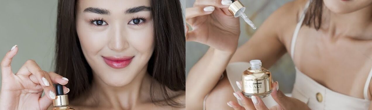 Aplicar un soro á pel para o rexuvenecemento facial
